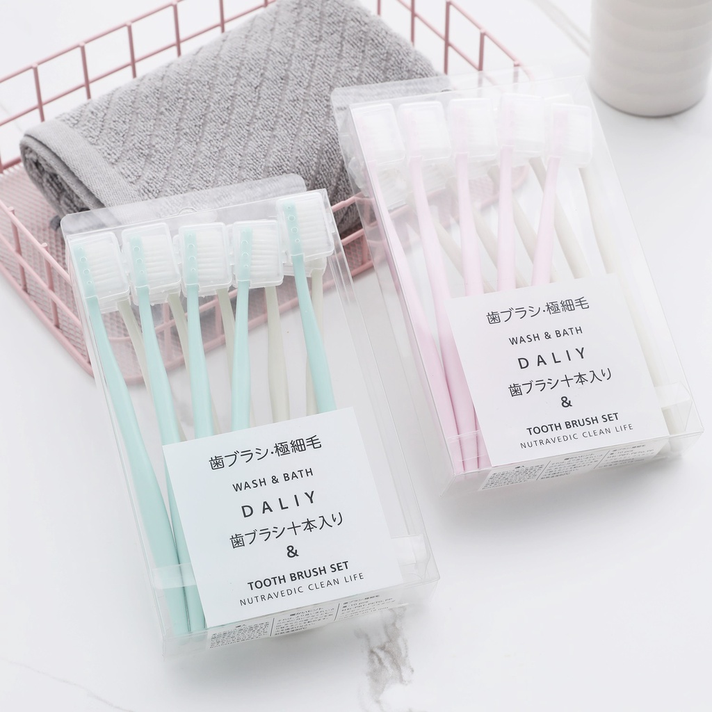 [HÀ NỘI] Bàn chải Muji (HỘP 10 CÁI)