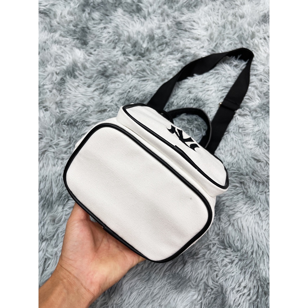 Túi Đeo Chéo NY Bucket Design Cream 🌸 Hàng Xuất Xịn 🌸
