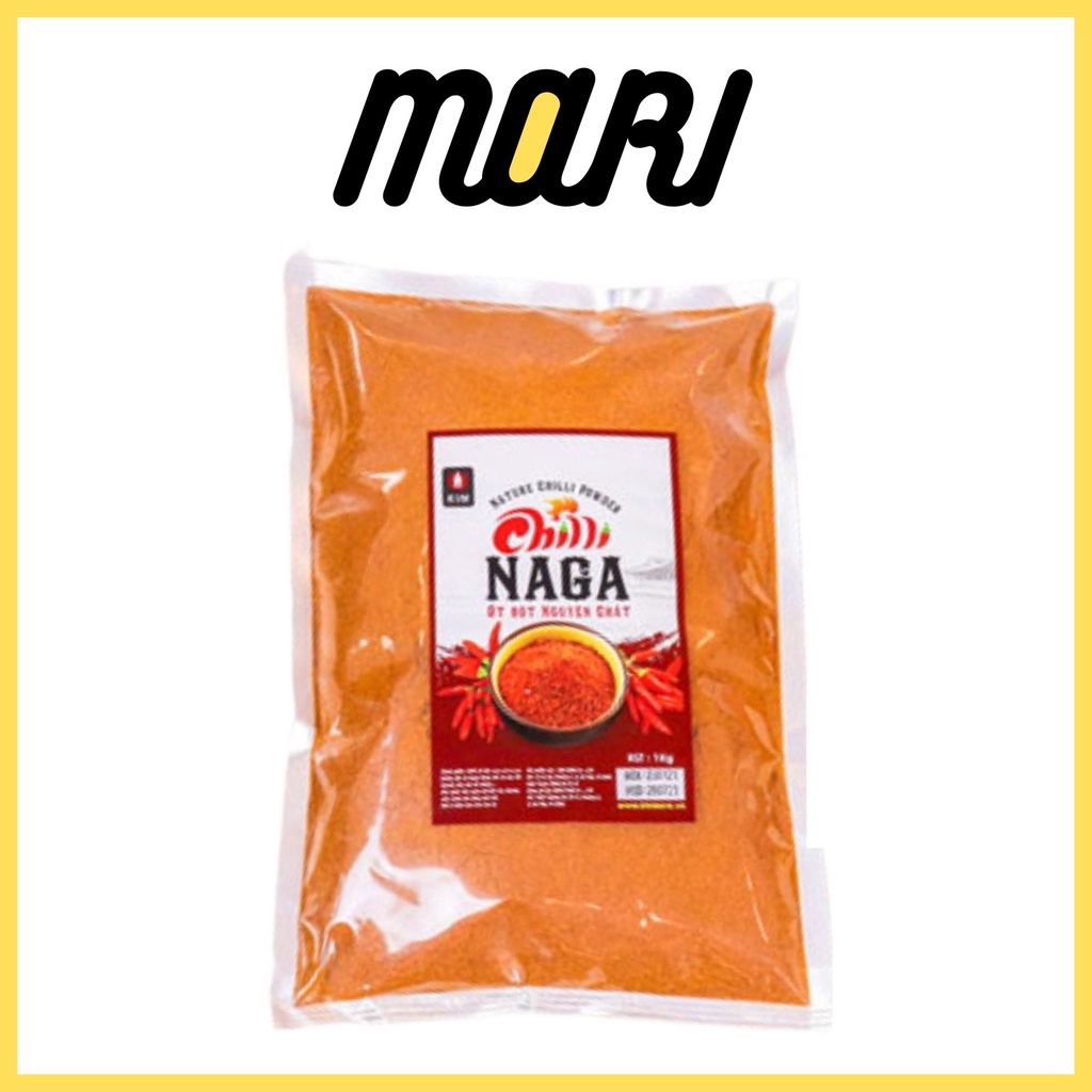 Ớt bột nguyên chất NAGA 1kg