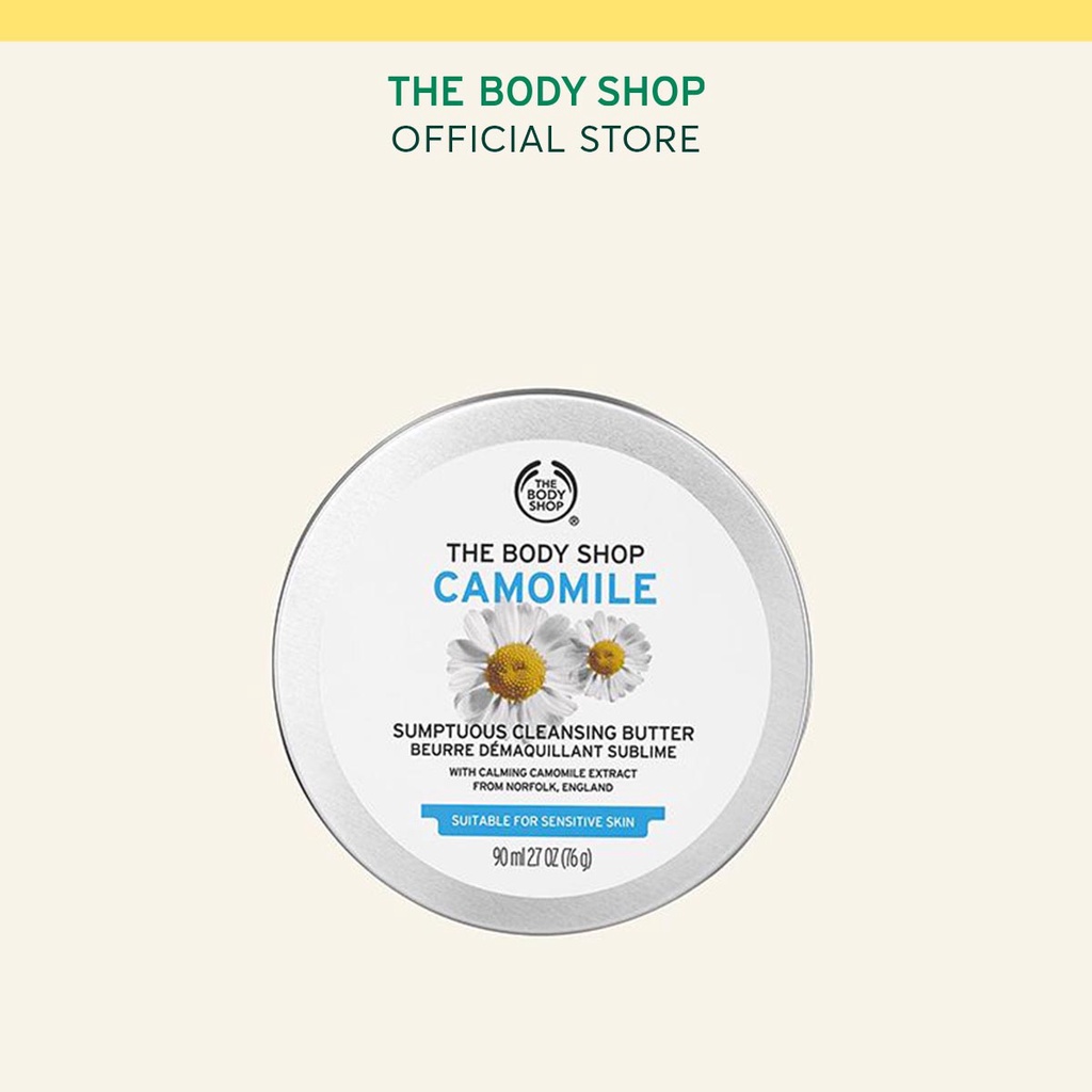 Sáp tẩy trang The Body Shop Camomile Sumptuous Cleansing Butter 90ml (hoa cúc la mã)