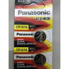 Pin cúc Panasonic CR1216- CR1632- CR2016- CR2025- CR2032 Pin điều khiển, đồng hồ, remote