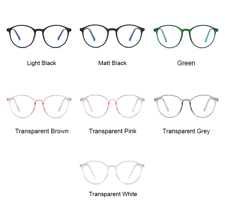 Kính Tròn Tr90 Chống Phân Hủy Thời Trang Tr90