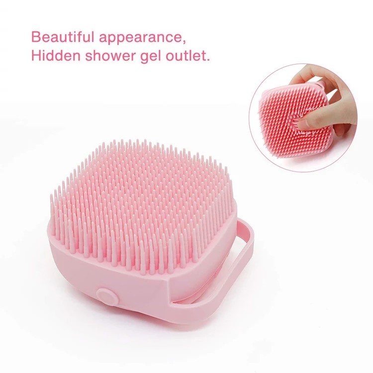 Bàn chải gội đầu cho trẻ em Bàn chải massage đầu silicone Bàn chải pha chế Sữa tắm mát xa da đầu cho chó cưng Bàn chải gội đầu