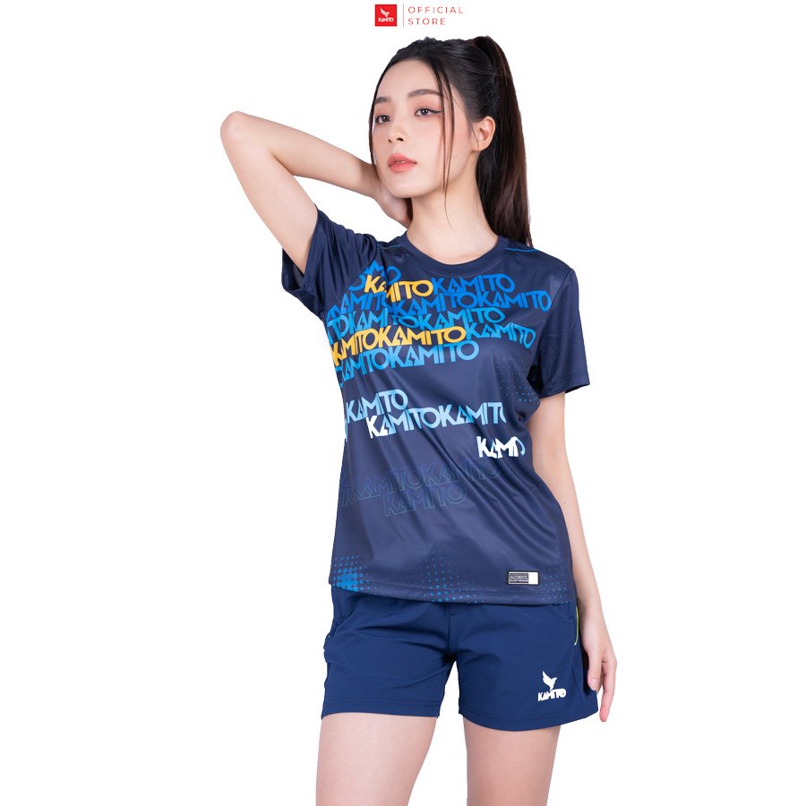 Áo Thể Thao T-shirt Nữ MULTI Kamito Chính Hãng, Chất Liệu Polyester Thoáng Khí, Siêu Mỏng Nhẹ, Co Giãn Tốt