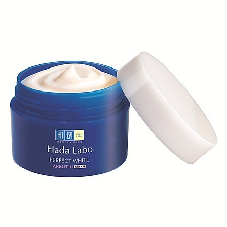 Kem Dưỡng Trắng Da Tối Ưu Hada Labo Perfect White Arbutin Cream (50g) | WebRaoVat - webraovat.net.vn