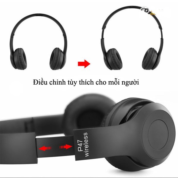 TAI NGHE CHỤP TAI BLUETOOTH P47 | BigBuy360 - bigbuy360.vn