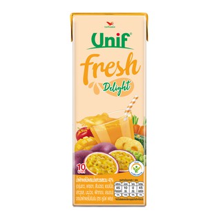 Nước ép chanh dây và trái cây hỗn hợp Unif 180ml