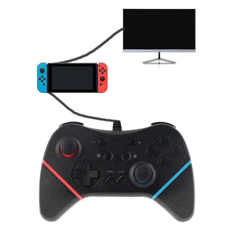 HSV Game Controller Gamepad Portable Gaming Joystick Handle for Switch PC Games