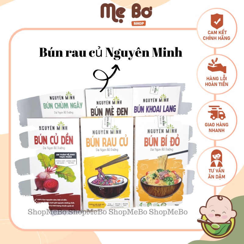 COMBO 5 BÚN RAU CỦ NGUYÊN MINH TIẾT KIỆM