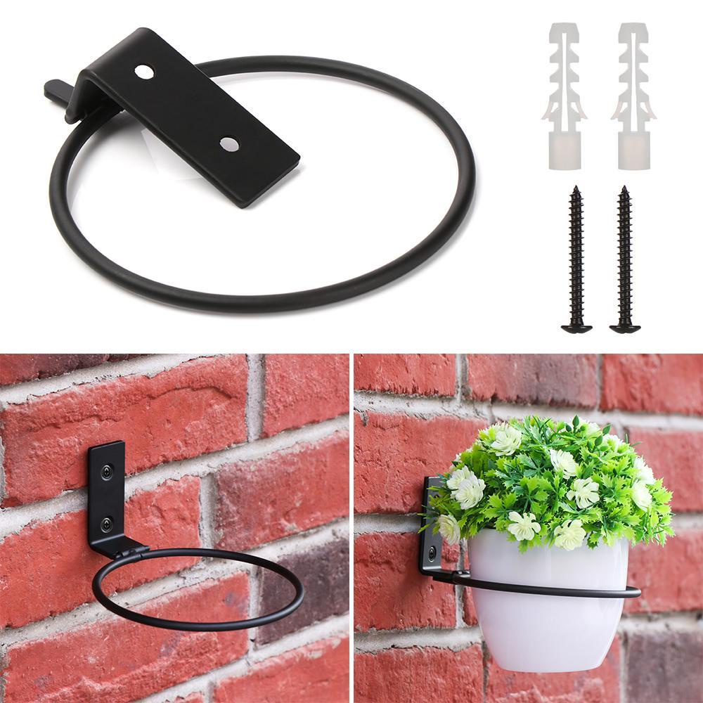 Giá Kim Loại Treo Chậu Hoa Trang Trí Ban Công Sân Vườn