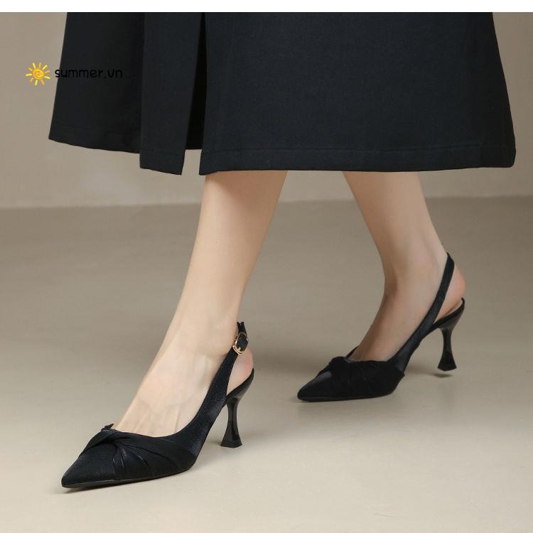 Giày Sandal Cao Gót Thời Trang Năm Mới 2022 Cho Nữ