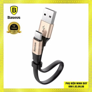Cáp sạc Baseus Nimble cho Lightning/Type-C dài 23cm/120cm