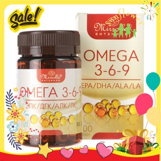 Viên uống Omega 369 Mirrolla Nga 100 viên