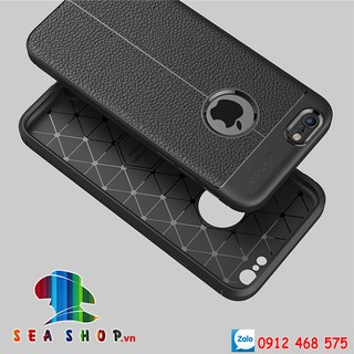 Ốp lưng Iphone 6 Plus / 6S Plus vân da cao cấp Auto Focus