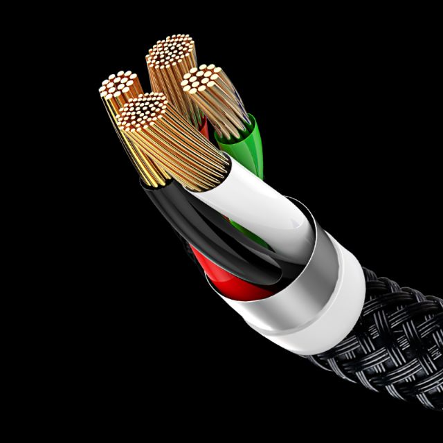 [HOT HOT HOT] Cáp sạc 3 đầu Three Primary Colors 3 in 1 Cable chính hãng Baseus