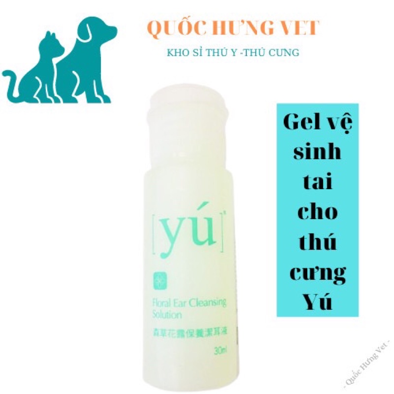 Dung Dịch Vệ Sinh Tai Chó Mèo - YÚ 30ML