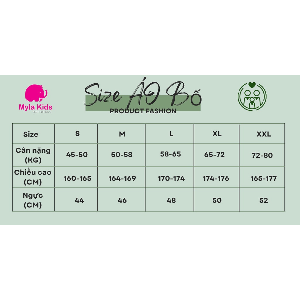 Set gia đình BERA màu xanh bơ, đồ bộ gia đình chất liệu cotton mềm Mylakids GD0101