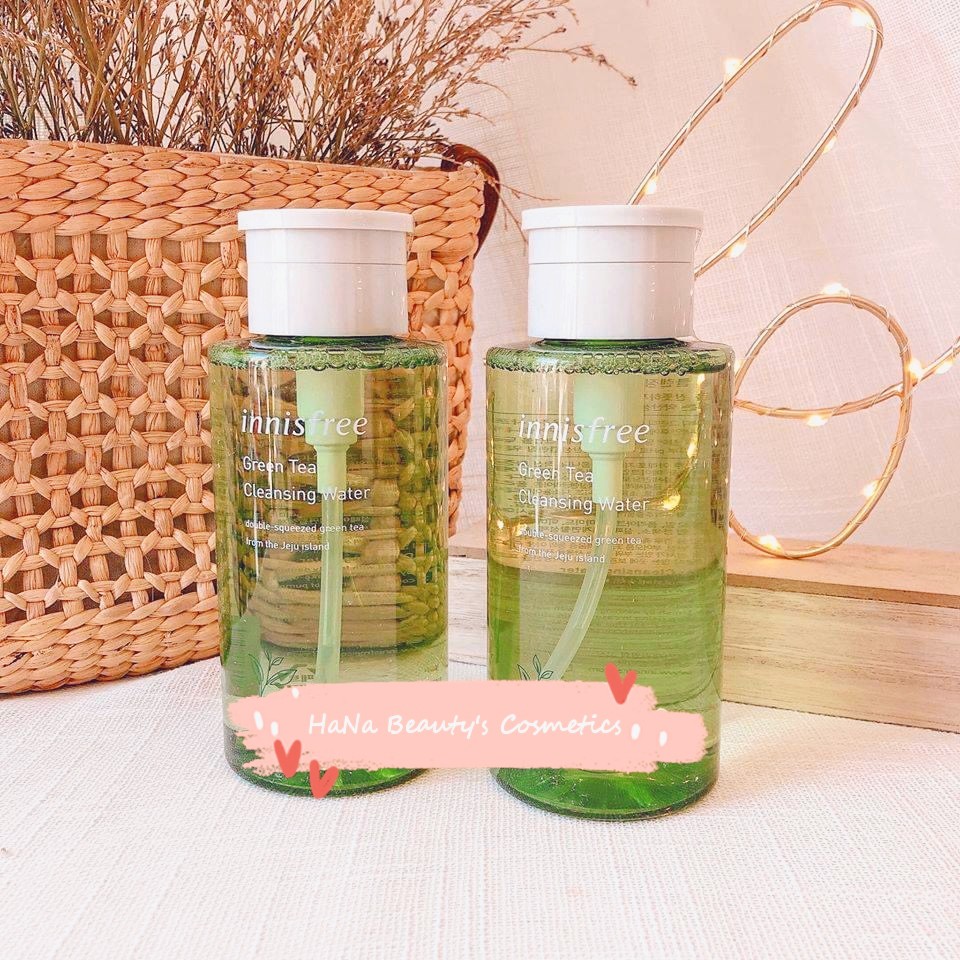 [New 2019] Nước Tẩy Trang Trà Xanh Innisfree Green Tea Cleansing Water 300ml