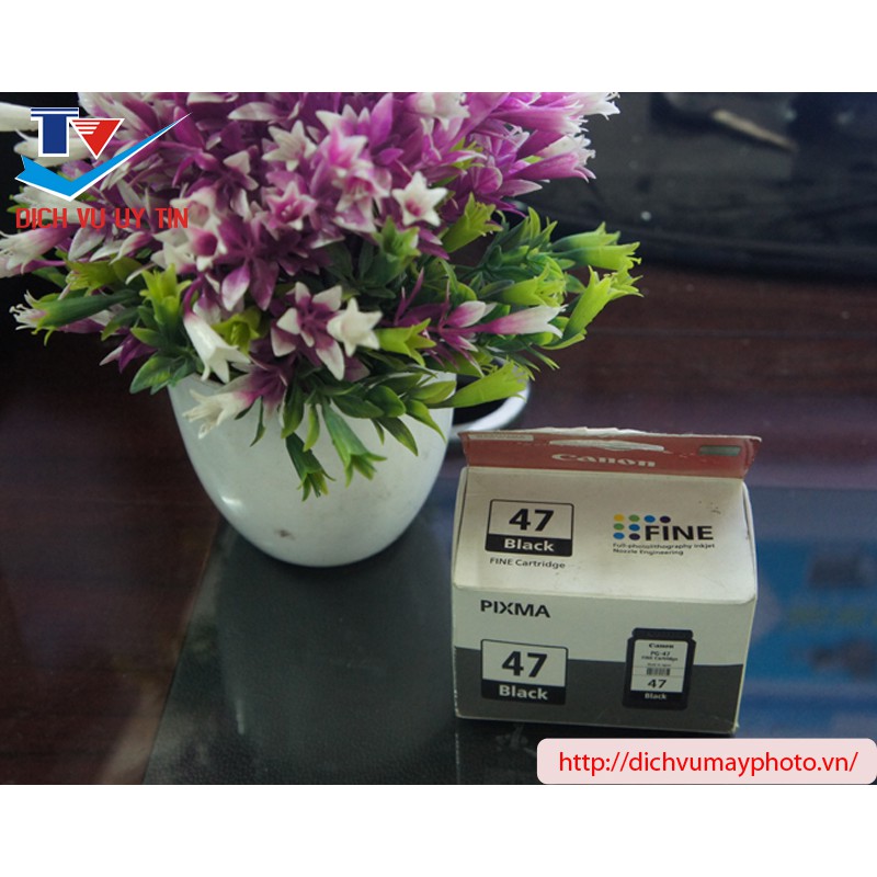 Thỏi đầu in chính hãng Canon PIXMA 47 Black