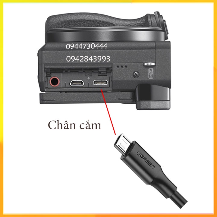 Dây kết nối máy tính với máy quay livestream Sony 6300, 6400,6500 1.5m_adapternguongiare