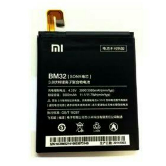 pin xiaomi  mi4 BM 32 xịn