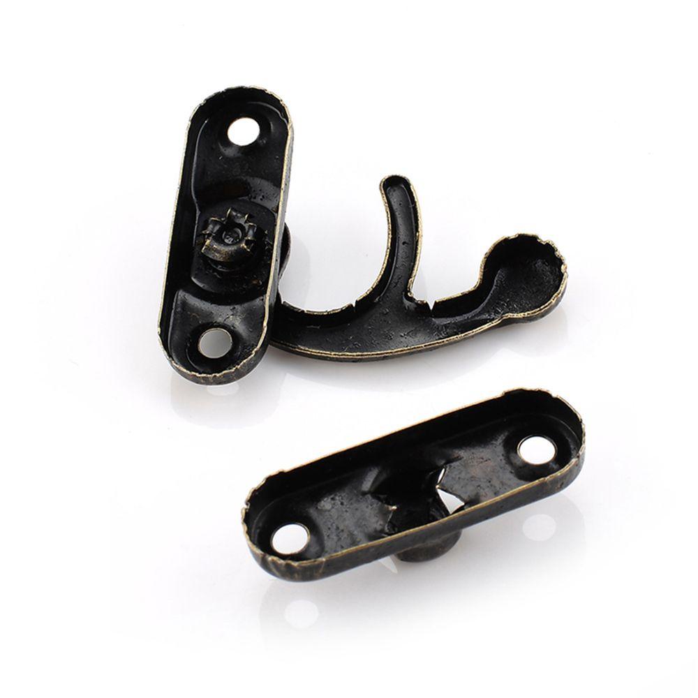 Set 10 Ổ Khóa Hộp Gỗ Mini Kèm Ốc Vít