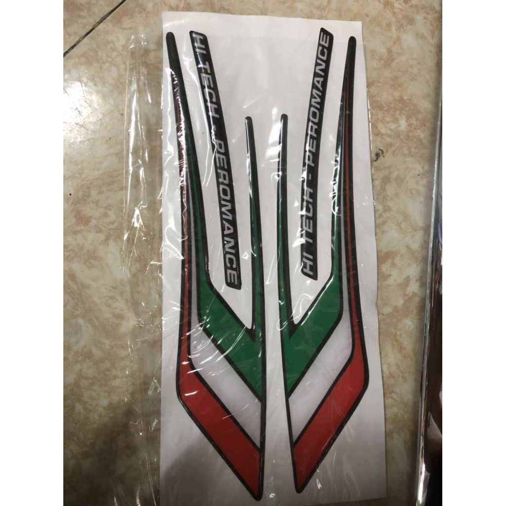 Nẹp Sườn Dành Cho Xe SH Mode 2016-2019 Kiểu Ý Tặng Kèm Decan và Keo  - STN