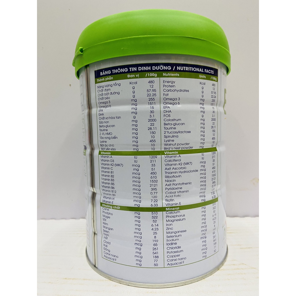 Sữa dê Biosble A+ Goat Kid số 0 - Sữa cho bé dị ứng đạm bò, phát triển thể chất trí não