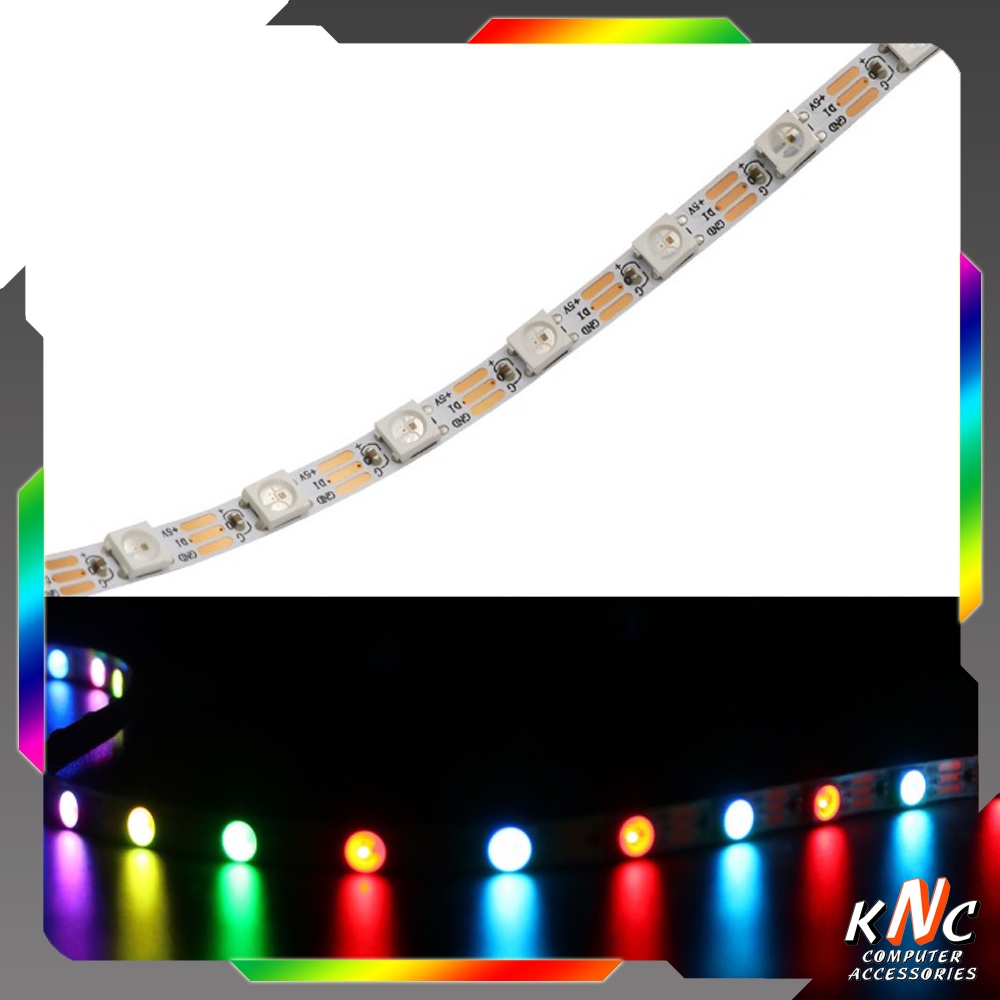 Dây Đèn Led 5V ARGB 5mm SK6812 Chuyên Dùng Cho Mod Led Cắm Hub Coolmoon