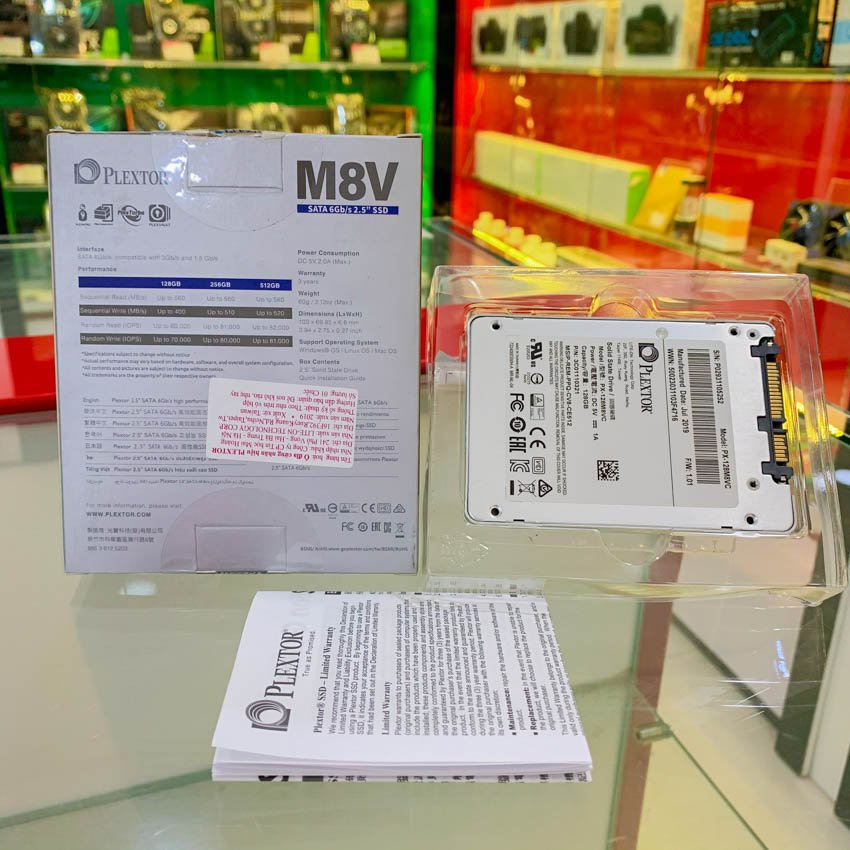 Ổ cứng SSD Plextor PX 128M8VC 128GB 2.5 inch SATA3 (Đọc 560MB/s - Ghi 400MB/s) | BigBuy360 - bigbuy360.vn