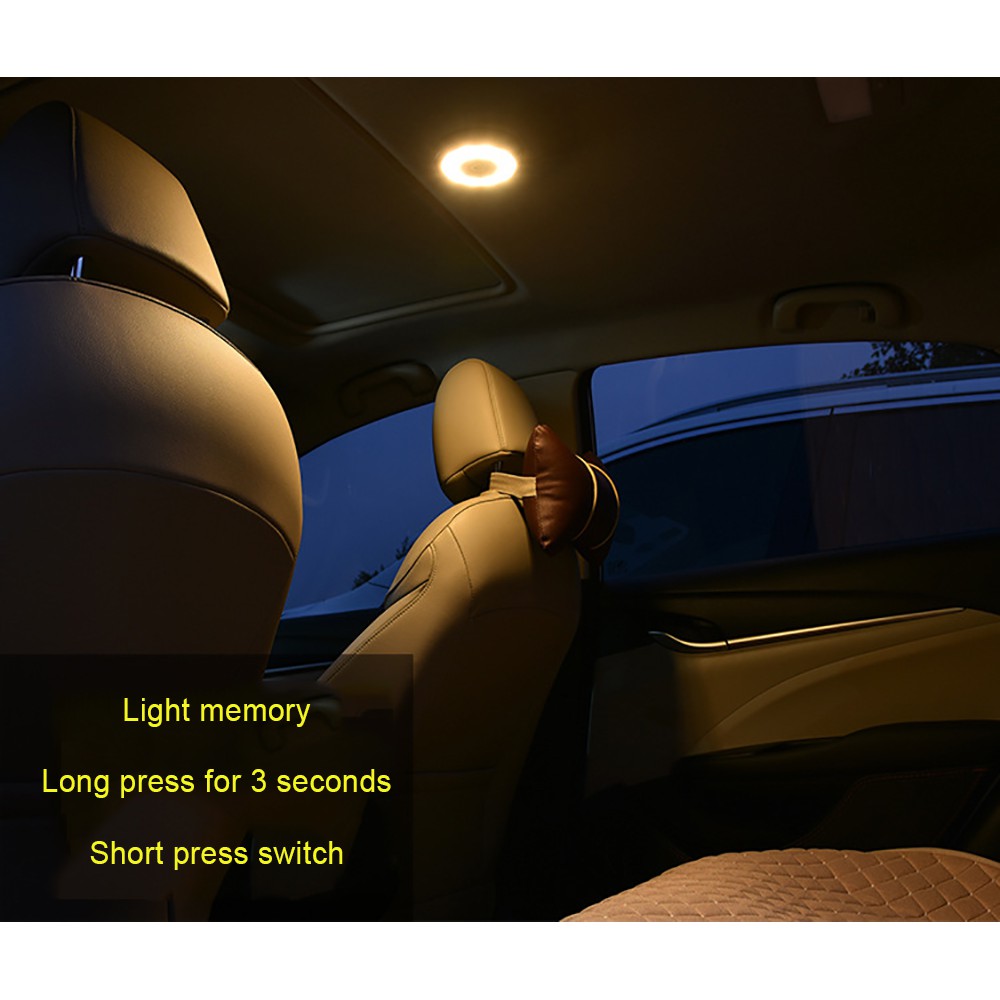 Đèn đọc sách USB trên ô tô Đèn chiếu sáng khí quyển Đèn chiếu sáng nội thất Đèn ngủ đầu giường ban đêm