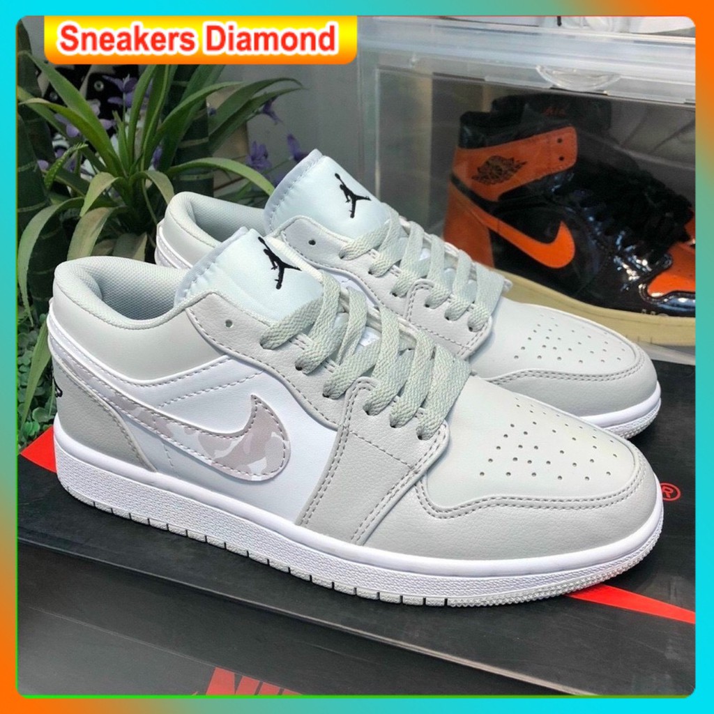 Giày thể thao và sneaker nam nữ xám móc loang