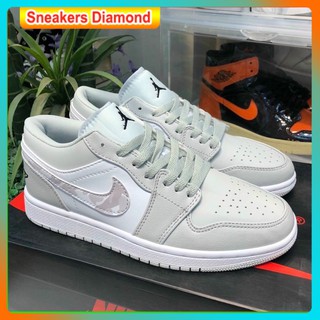 [ jordan low 1 camo cổ thấp ] Giày thể thao và sneaker nam nữ xám móc loang