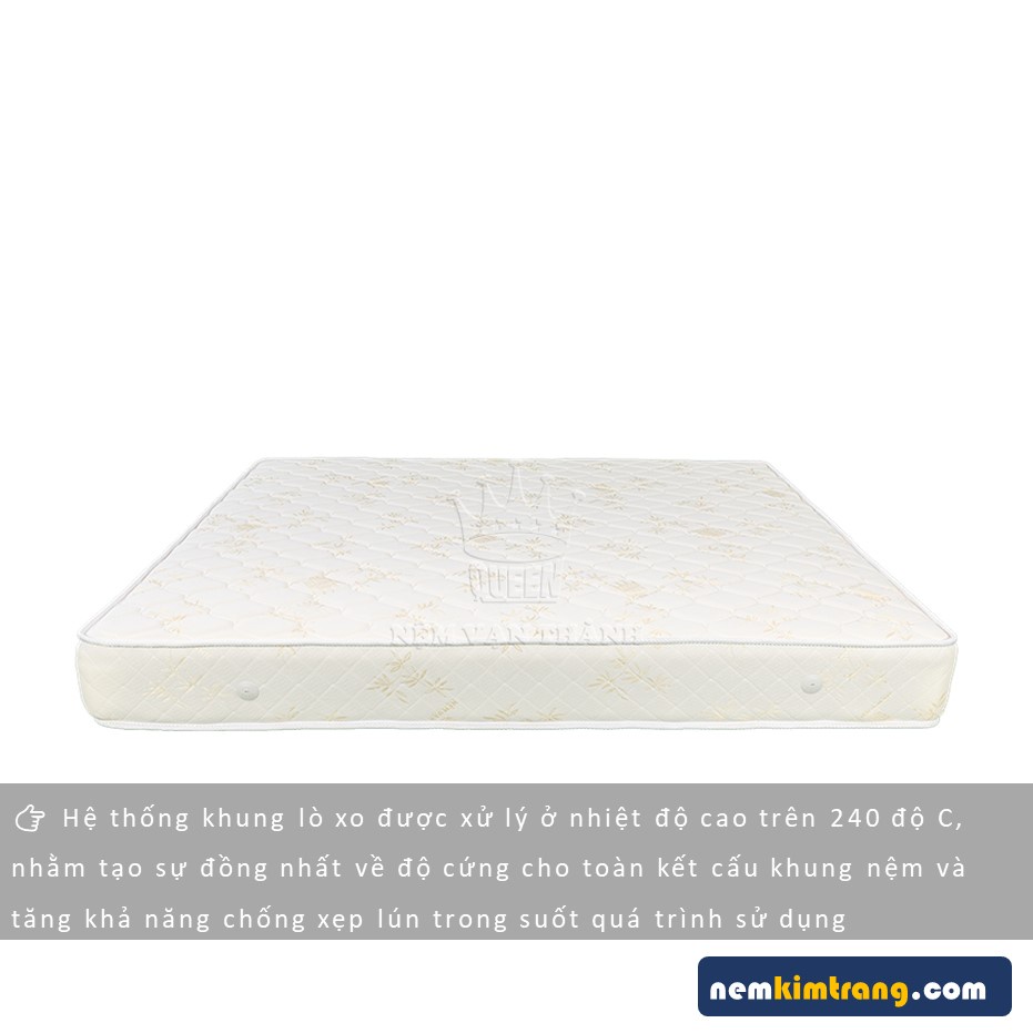Nệm Lò Xo Vạn Thành ROYAL Gấm 2 Mặt Vải - CHÍNH HÃNG, CAO CẤP