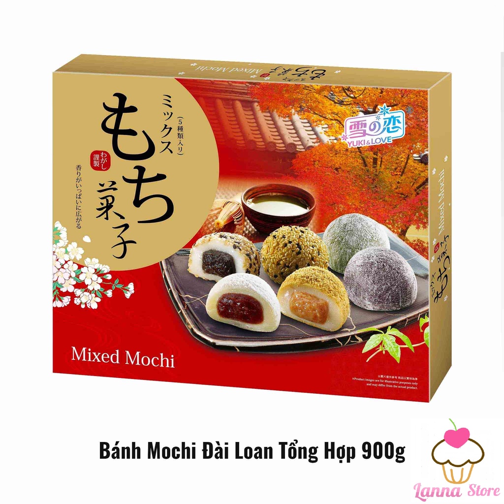 [Quà Biếu] Tổng Hợp Bánh mochi Yuki &amp; Love - Taiwan 🇹🇼.