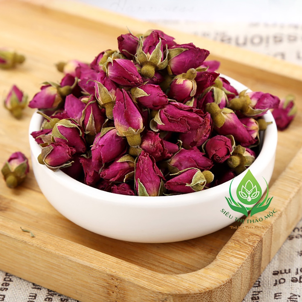 ✅ Trà Hoa Hồng Đà Lạt Sấy Khô 100gr Đẹp Da, Giảm Stress, Thải Độc, Chống lão hóa