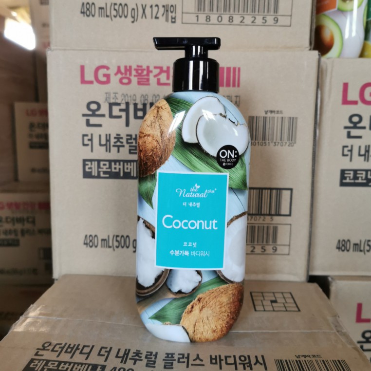 Sữa tắm trái cây giúp da sáng mịn LG On The Body Hàn Quốc 500ml