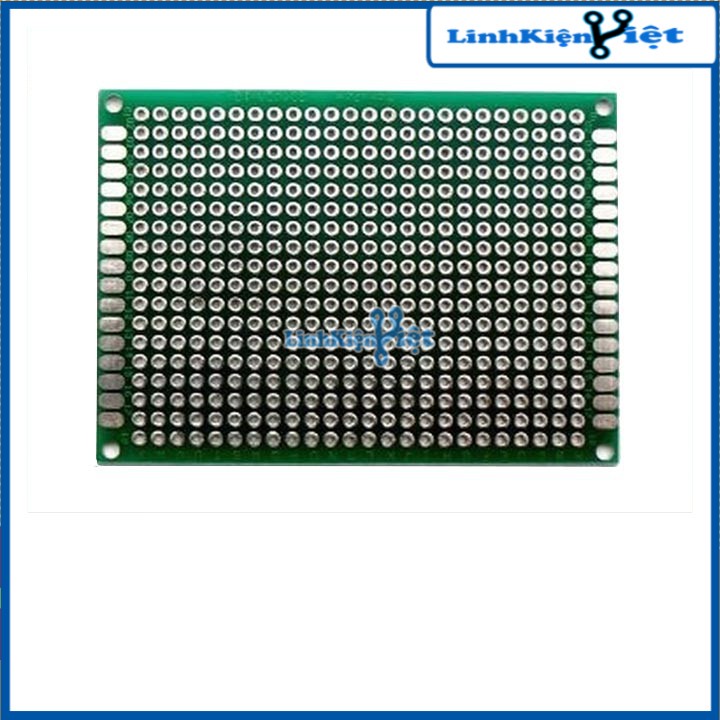 PCB 5x7cm Loại Tốt Phủ Xanh (PCB Đục Lỗ )
