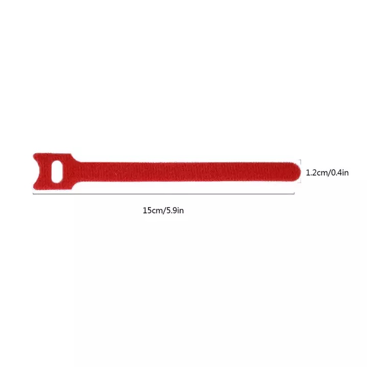 Cáp dán xé cuốn gọn dây sạc dây tai nghe dây điện dây cáp UGREEN Cao cấp Cable Tie Wire Winder Nylon Tape 17cm