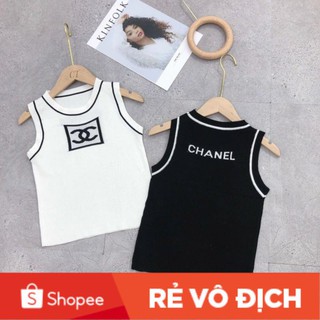 Áo ba lỗ len motoghi viền x hàng qc