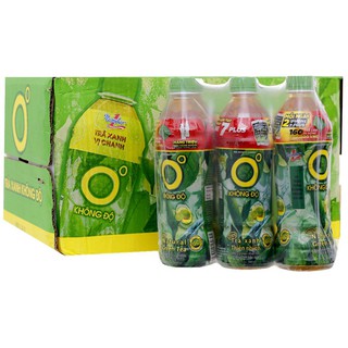 Trà Xanh Không độ thùng 24 chai