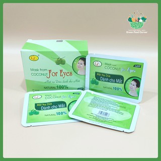 Mặt Nạ Dừa Cửu Long Cho Mắt Miếng Lẻ Dùng Thử
