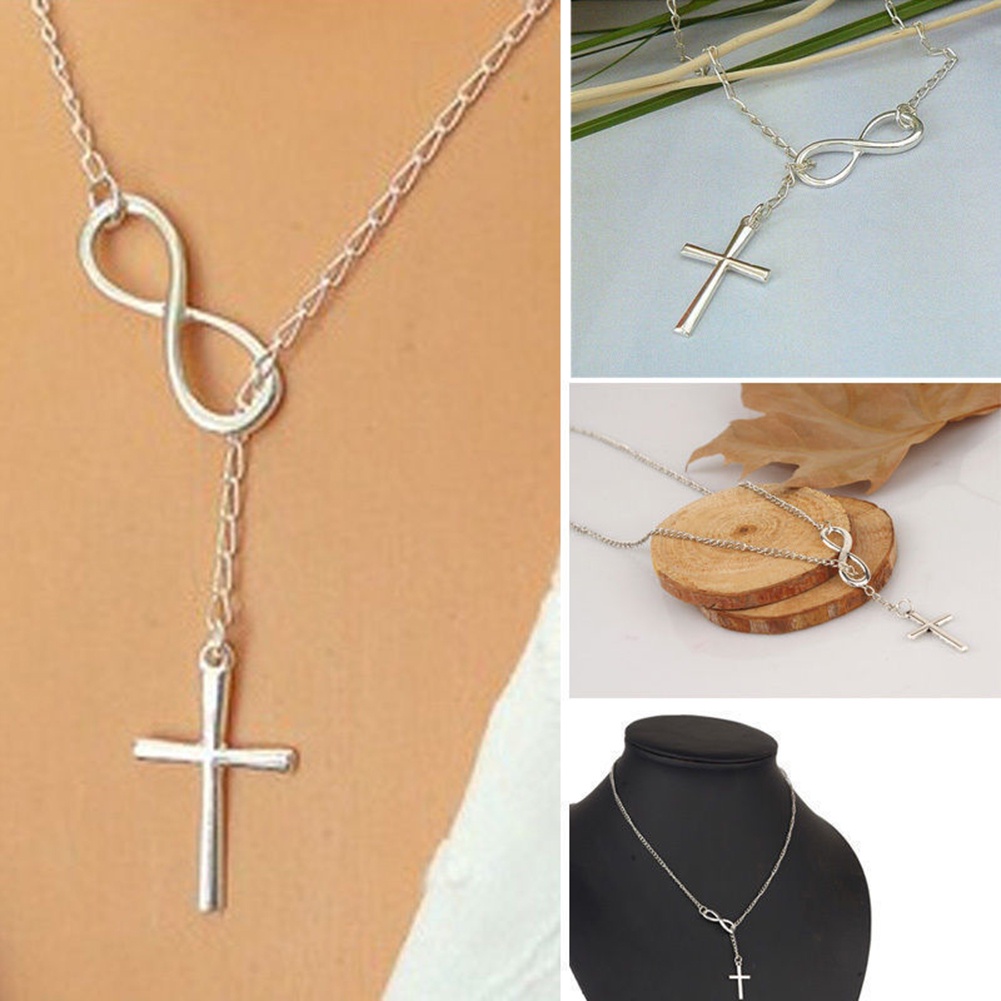 Vòng cổ Mcmk Mặt Thánh Giá Thời Trang Dành Cho Nữ