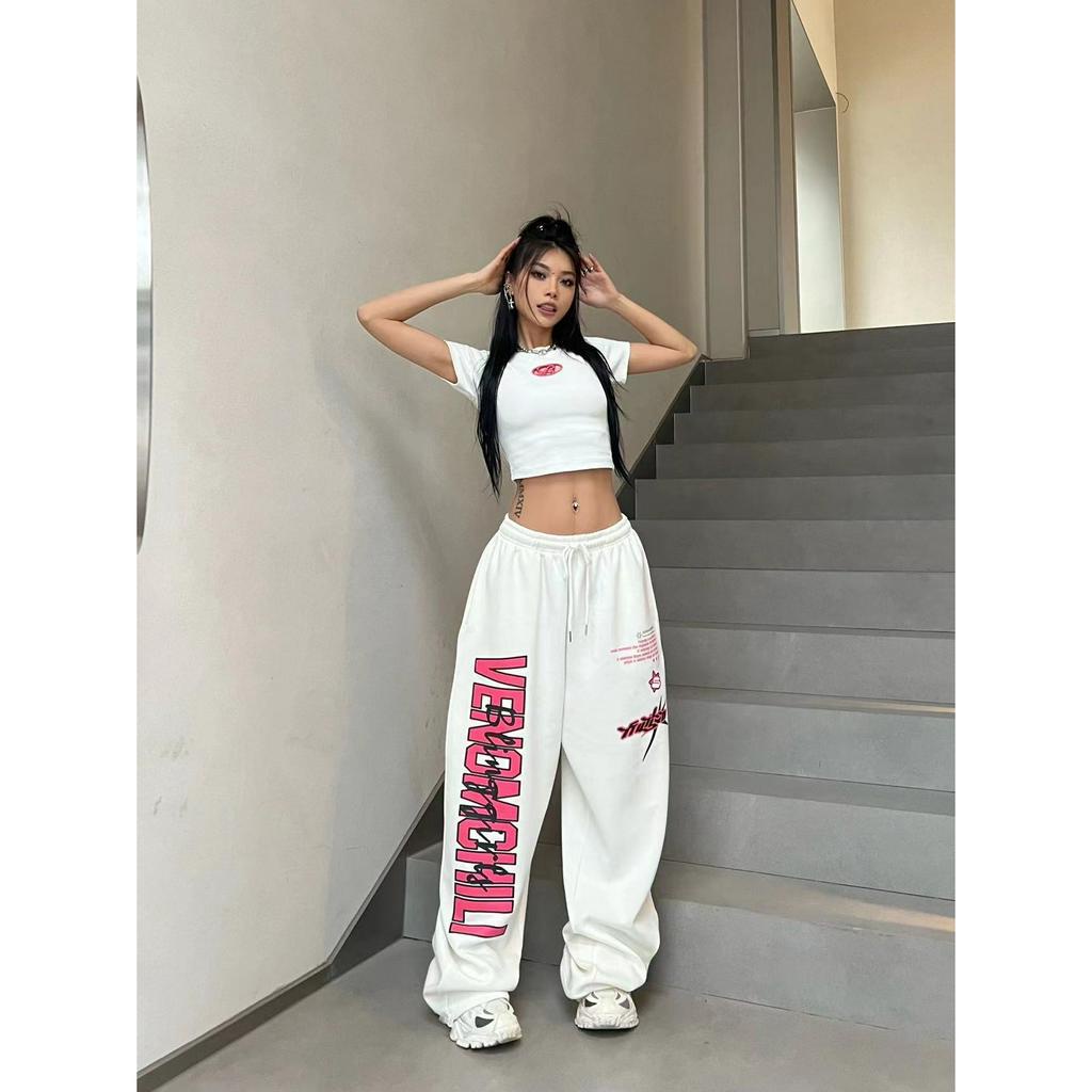 Áo Thun Lửng Dáng Ôm Hở Rốn Thêu Họa Tiết Thời Trang Mùa Hè Cho Nữ