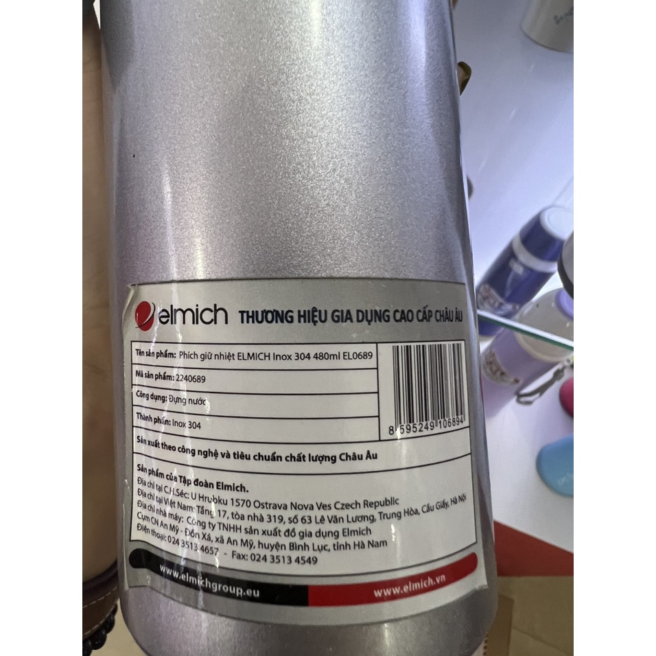 Bình giữ nhiệt Elmich 480ml - 0689