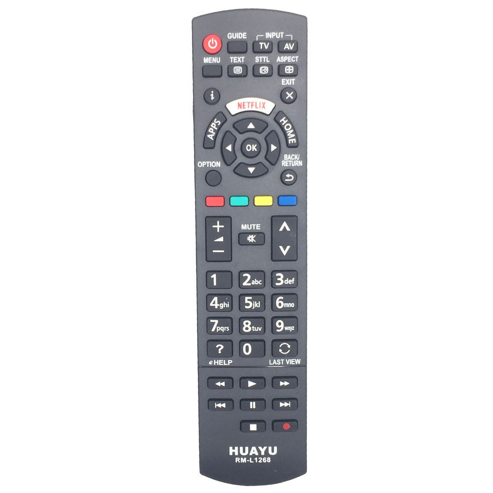 REMOTE ĐIỀU KHIỂN TIVI PANASONIC SMART HUAYU RM-L1268 GIÁ THƠM