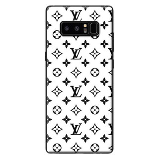 Ốp Lưng Samsung NOTE 8 - Họa Tiết LV Nền Trắng