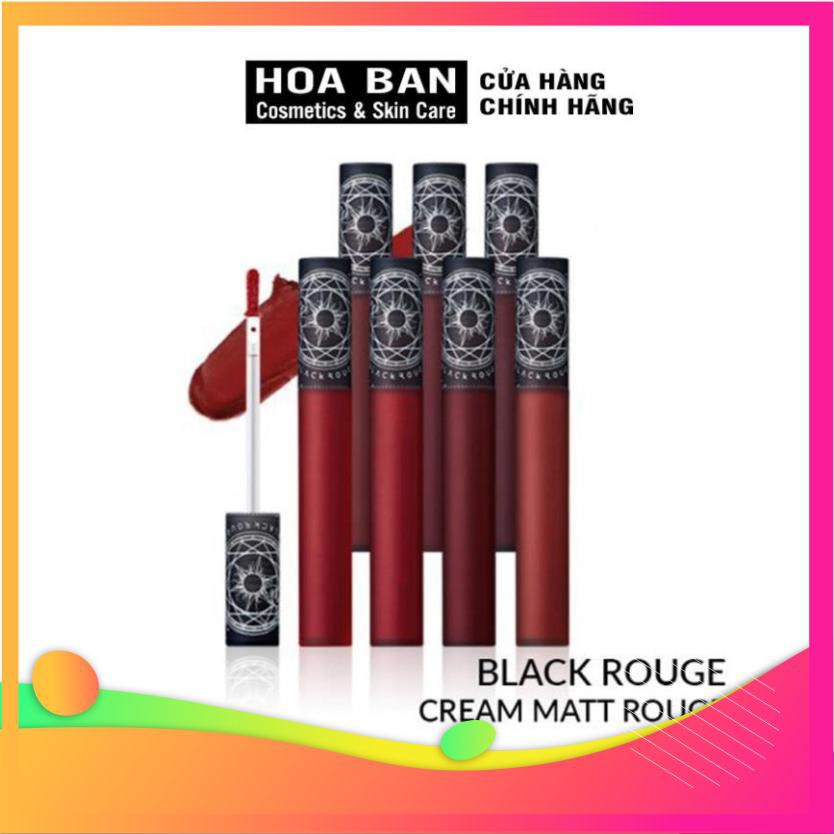 [FREESHIP-CHUẨN AUTH] Son Black Rouge Cream Matt Rouge Color Chart Son Kem Lì - HB0010 | BigBuy360 - bigbuy360.vn