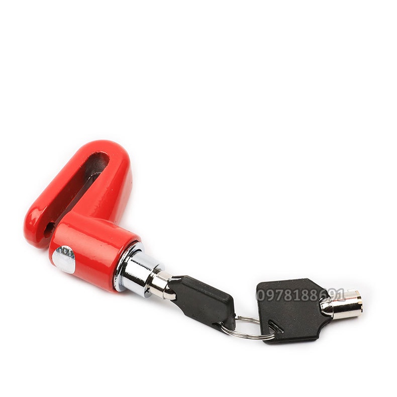 Khóa Phanh Đĩa Xe Máy Nhiều Màu Chống Trộm - Bộ Khóa Chống Trộm Bằng Thép Cao Cấp M98
