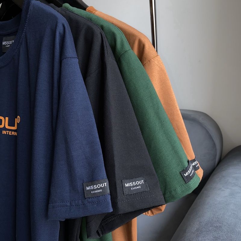 XPstore Áo Thun tay lỡ unisex Missout Nam/Nữ (Ảnh thật)